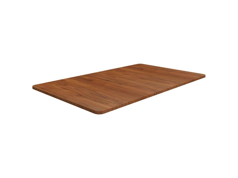  Comptoir de salle de bain, plan de travail marron foncé 100x60x1,5cm bois traité cf65839  - Conforama B