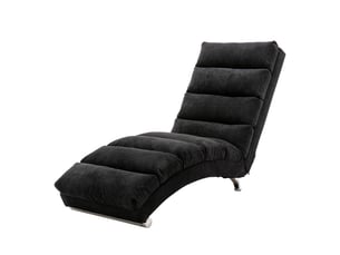 Fauteuil fixe  MEULVA Tissu noir