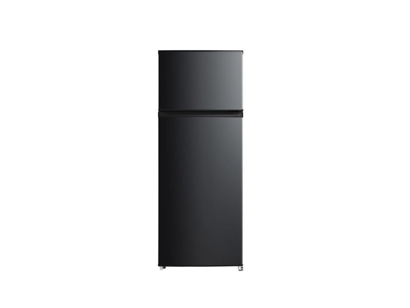  Glem gas - réfrigérateur combiné 55cm 204l statique noir  grf2104bk - GRF2104BK - Conforama A