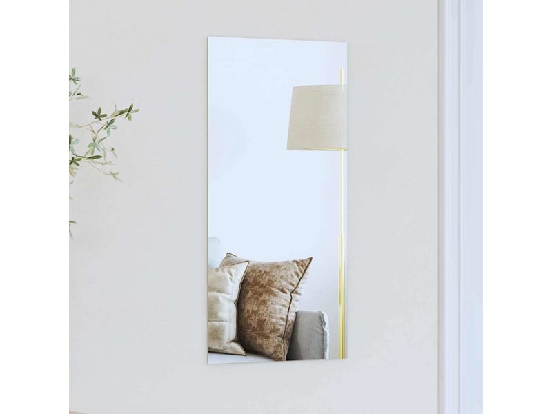  Miroir mural rectangulaire 30 x 60 cm verre trempé cf62861  - Conforama B