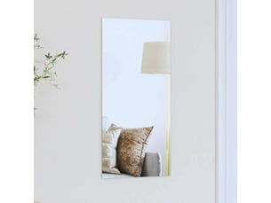 Miroir rectangulaire à fixer coloris transparent <strong></strong> <strong></strong> - 30 cm x 60 cm