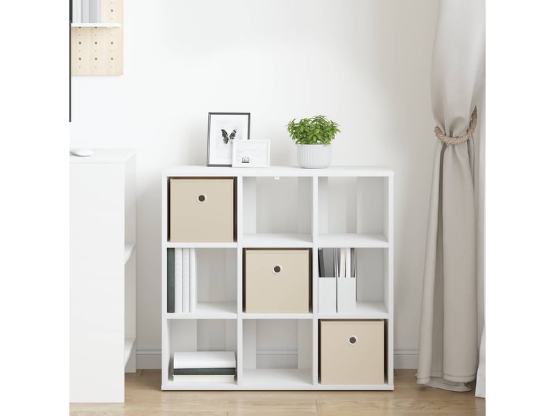  Buffet - bahut - meuble de rangement blanc 73,5 x 24 x 69,5 cm  - Conforama D