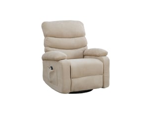 Fauteuil relax électrique RAELUNYI Cuir / Tissu noir