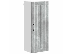 Meuble mural de cuisine, armoire de cuisine gris béton 40x31x100cm shl8389