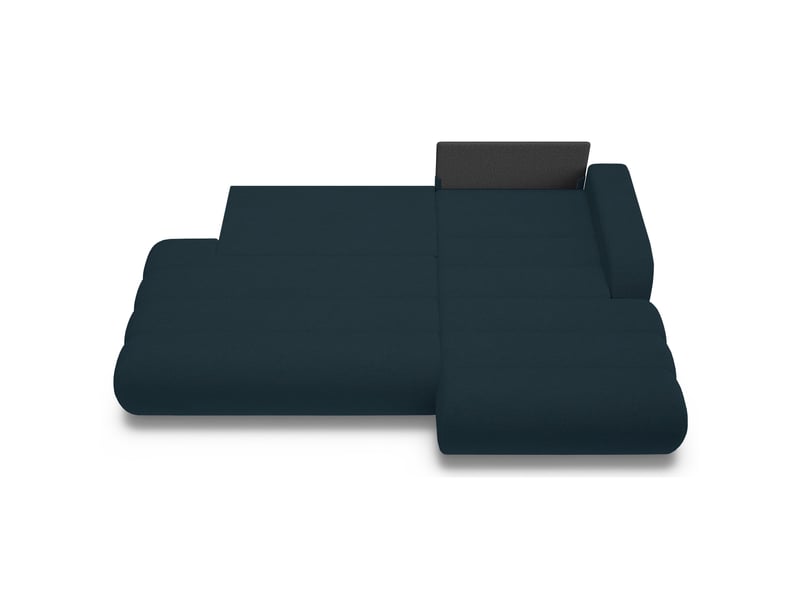  Selsey arione - canapé d'angle convertible - 283 cm - chenille bleu Arione - Conforama D