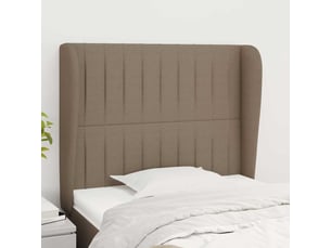 Tete de lit A poser largeur 83 cm taupe