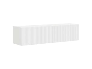 Meuble tv coloris blanc 1 cm <strong></strong>  <strong></strong>