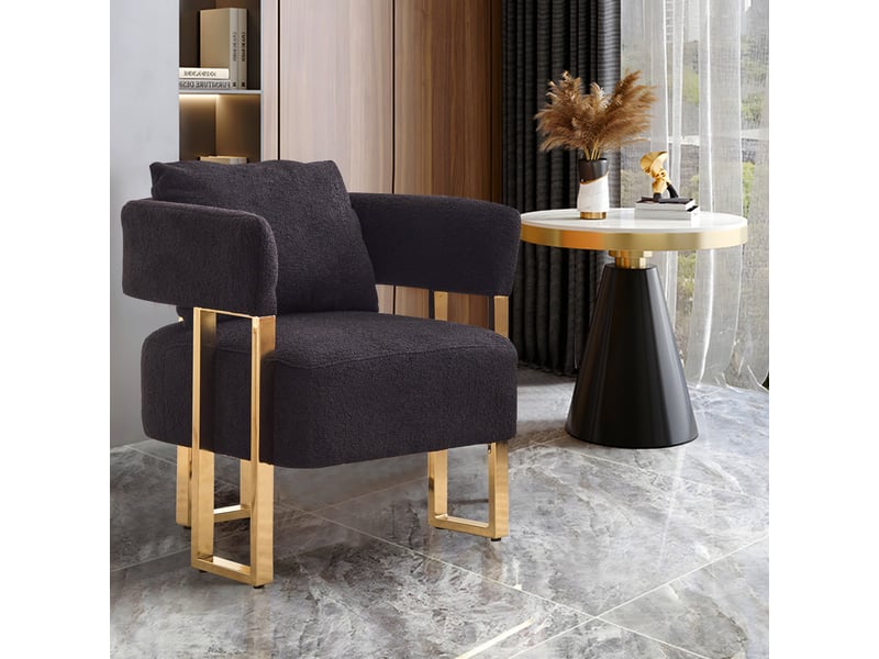  Canapé 1 place, canapé de salon, pour salon, chambre, mobilier pour espace de vie, format adapté au salon, pour intérieur  - Conforama W