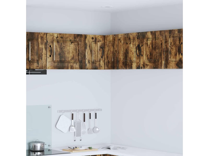  Panneau de lave-vaisselle kalmar chêne fumé 57x57x40cm  - Conforama B