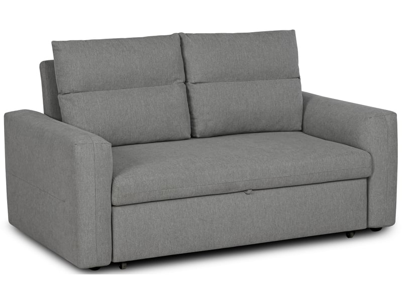  Canape droit convertible gris 2 places  - Conforama B