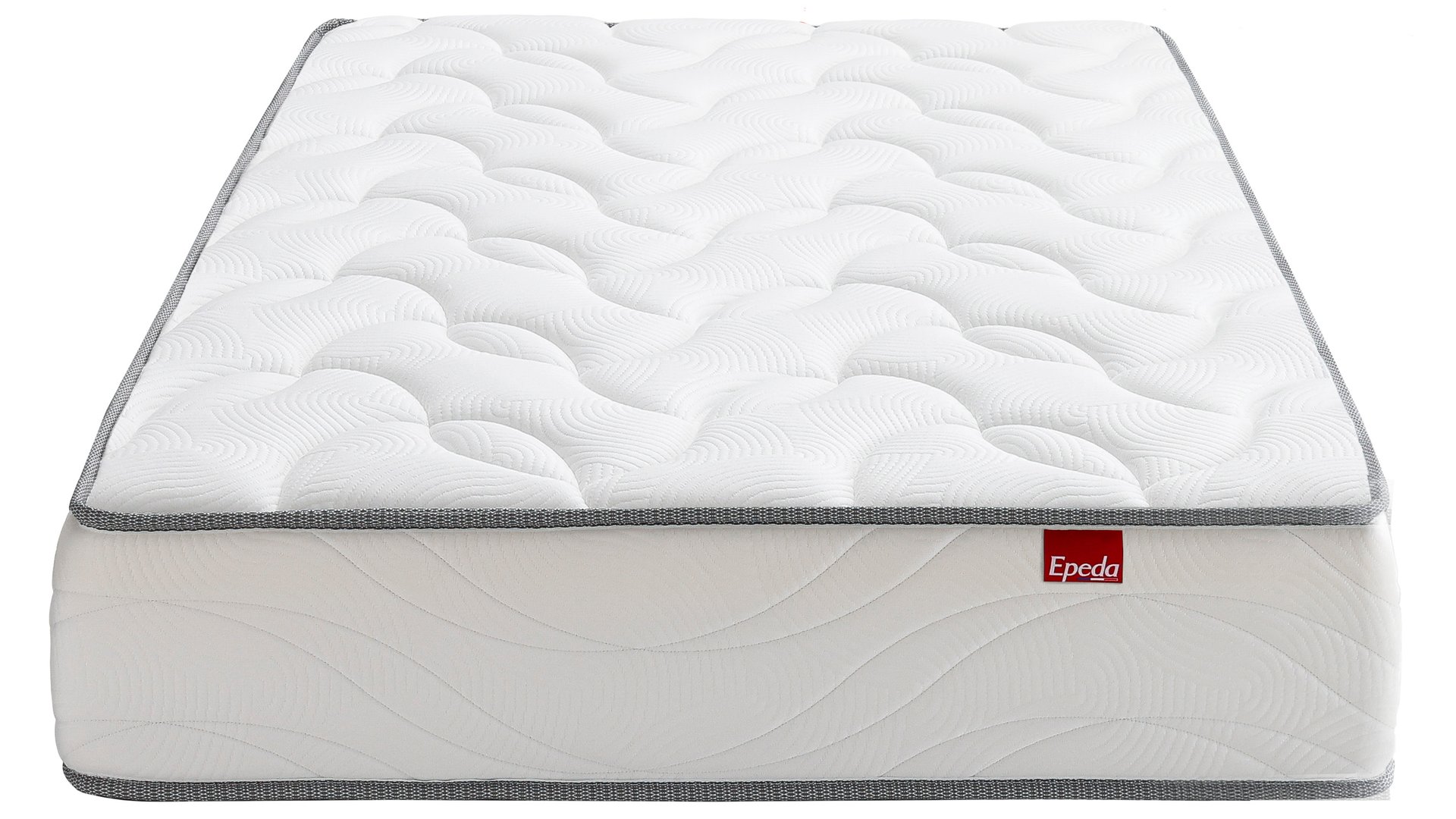 MATELAS RESSORTS + MÉMOIRE DE FORME 120X EPEDA LE RAFFINEMENT 2
