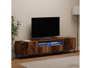 Meuble tv coloris gris <strong></strong> <strong></strong>