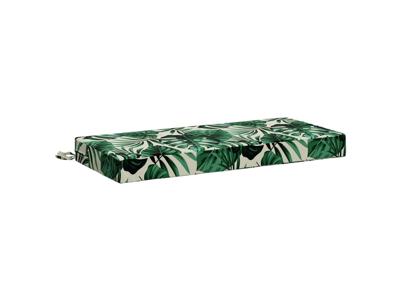 Coussin de banc, coussin d'assise, coussin de canapé soest 100 % polyester motif feuilles cf53352 - Conforama A