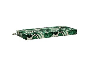 Coussin de banc, coussin d'assise, coussin de canapé soest 100 % polyester motif feuilles cf53352