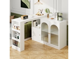 Bar coloris blanc <strong></strong> <strong></strong> - 120 cm