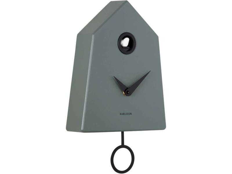  Horloge murale grafico cuckoo vert jungle  - Conforama A
