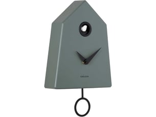 Horloge murale grafico cuckoo vert jungle