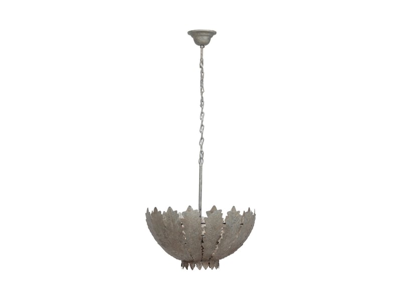  Lampe suspension en métal autumn leaves 77cm champagne  - Conforama A