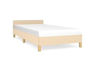 Lit simple 100x200 cm    coloris beige