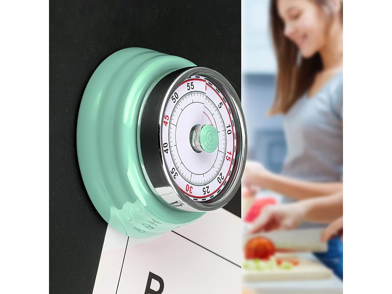 Minuteur mécanique, kitchen timer rappel gérer, les minuteries rotative à 360 degrés compte à rebours, mécanique pour la cuisson, l'apprentissage No Commercial reference - Conforama D