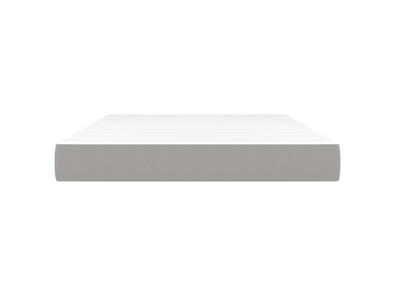  Matelas de lit à ressorts ensachés fermeté moyenne gris clair 140x200x20 cm shl12018  - Conforama C