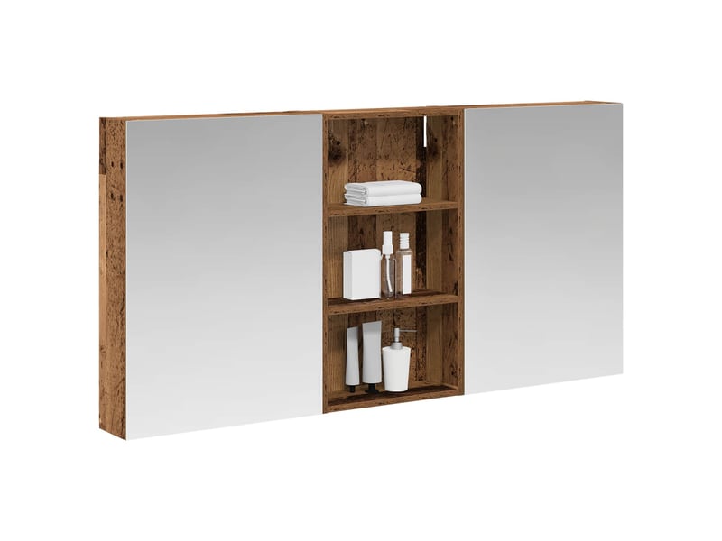  Ensemble de meubles de salle de bain 3 pcs 140x14.5x70 cm shl2491  - Conforama C