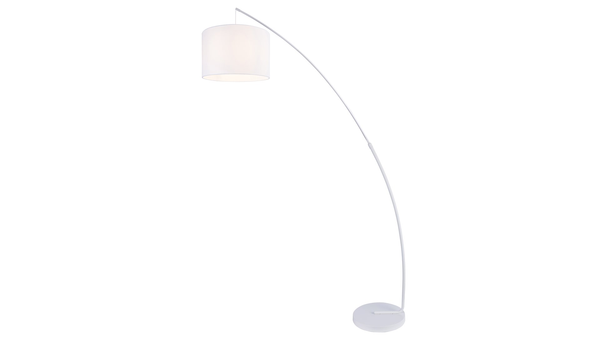 LOMOCO Lampadaire en métal 195 cm LINNA coloris blanc Conforama