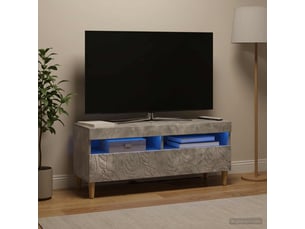 Meuble tv coloris gris 1 cm <strong></strong> <strong></strong>