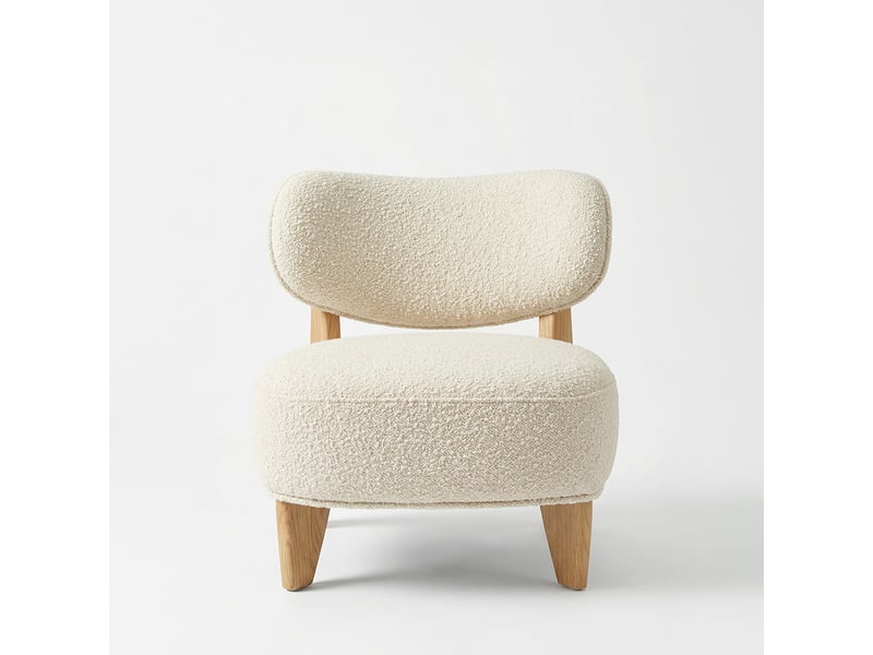  Fauteuil como écru - laine bouclée 3CA58.AS.1D.02 - Conforama A