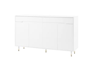 Meuble à chaussures 24 paire(s)  <strong>OSUPNESSEE</strong>  <strong></strong> coloris blanc