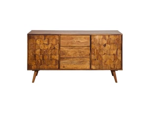 Buffet 2 porte(s) 3 tiroir(s) MEUBLORAMA - 145 cm coloris bois clair