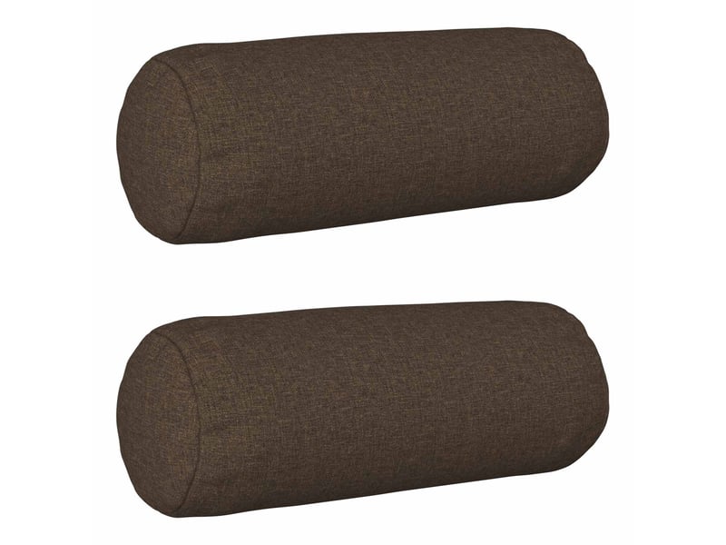  Lot de 2 coussins avec oreiller, coussins décoratifs heerlen taupe tissu cf50334  - Conforama B