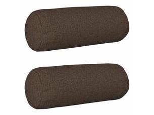 Lot de 2 coussins avec oreiller, coussins décoratifs heerlen taupe tissu cf50334