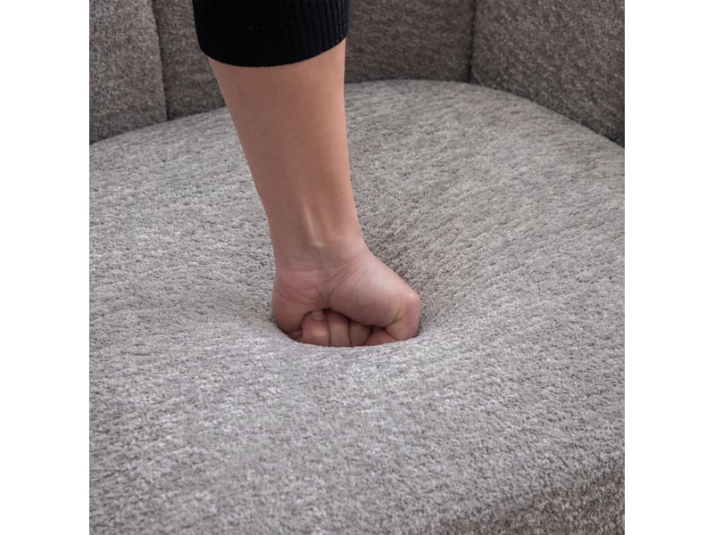 Fauteuil pivotant 360°, en forme de citrouille - Conforama W
