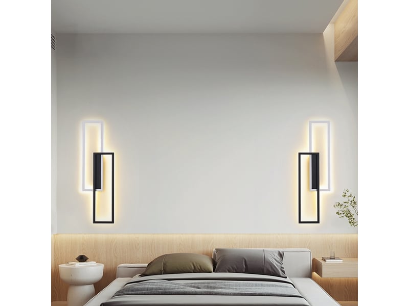  Applique murale interieur design 16w appliques interieur décoratif  - Conforama D