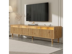 Meuble tv coloris beige 178 cm <strong></strong> <strong></strong>