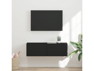 Meuble tv coloris noir  <strong></strong>  <strong></strong>