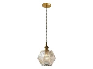 Suspension moderne – cuivre – verre transparent – montage en surface – e27 – taille compacte – câble réglable – pour salle à manger, café, îlot cuisine