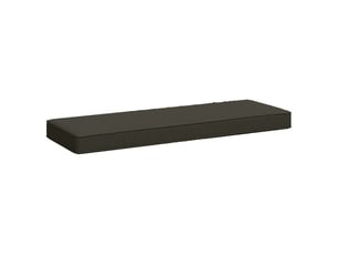 Coussin de banc, coussin d'assise, coussin pour chaisecanapé 1 pièce vught 100 % polyester anthracite cf51561
