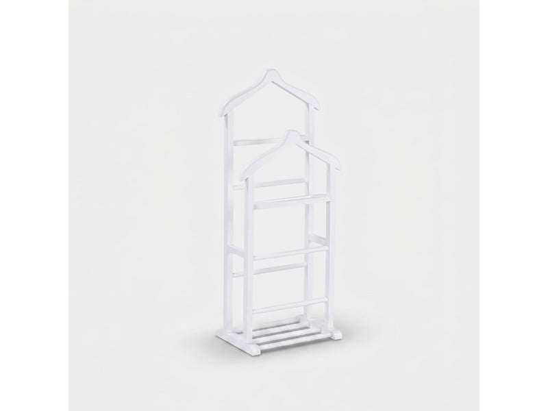  Servomuto en bois à double bras pour armoire et chambre beta double - blanc  - Conforama A
