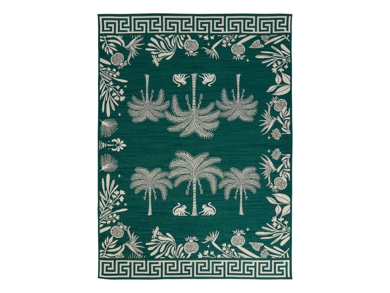 Tapis d'extérieur the palm resort 160x230cm vert foncé THE PALM RESORT - Conforama A