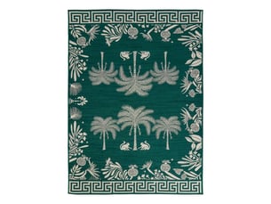 Tapis d'extérieur the palm resort 160x230cm vert foncé