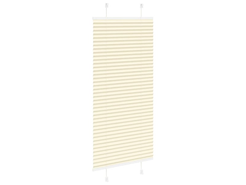  Store plissé, store de fenêtre crème 60x150 cm largeur du tissu 59,4 cm polyester cf46845  - Conforama D