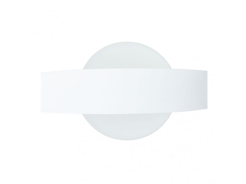  Applique murale fabrilamp arco blanc led intégrée 8 w 630 lm 4000 k ip20 13x24x5 cm 171162101 - Conforama A