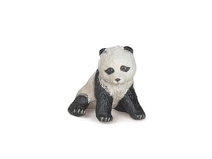 Bébé panda assis papo figurine