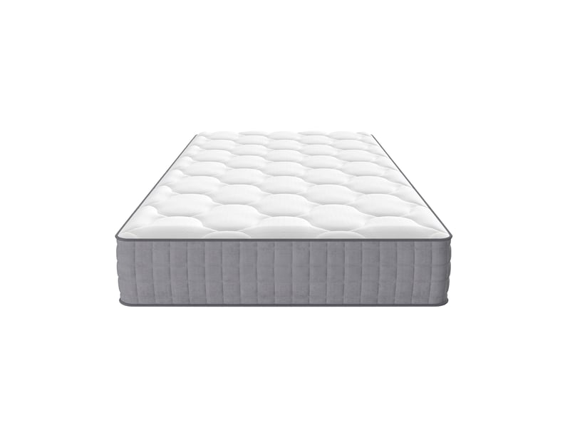  Matelas 1 place à ressorts ensachés 7 zones, fermeté h3, mousse froide, 4 poignées, pour chambre 90 × 200 × 25 cm  - Conforama B