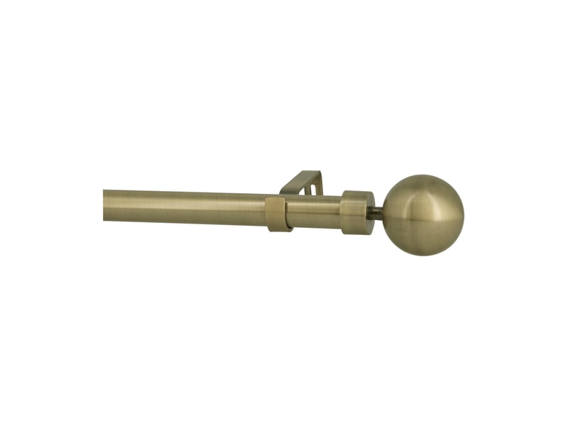  Kit tringle extensible en métal avec embout d1916 mm 200-360 cm  - Conforama A