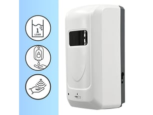 Distributeur automatique de savon mural à capteur infrarouge 1l | dosage précis 0,8-1,2ml