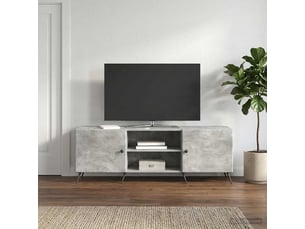 Meuble tv coloris gris 150 cm <strong></strong>  <strong></strong>