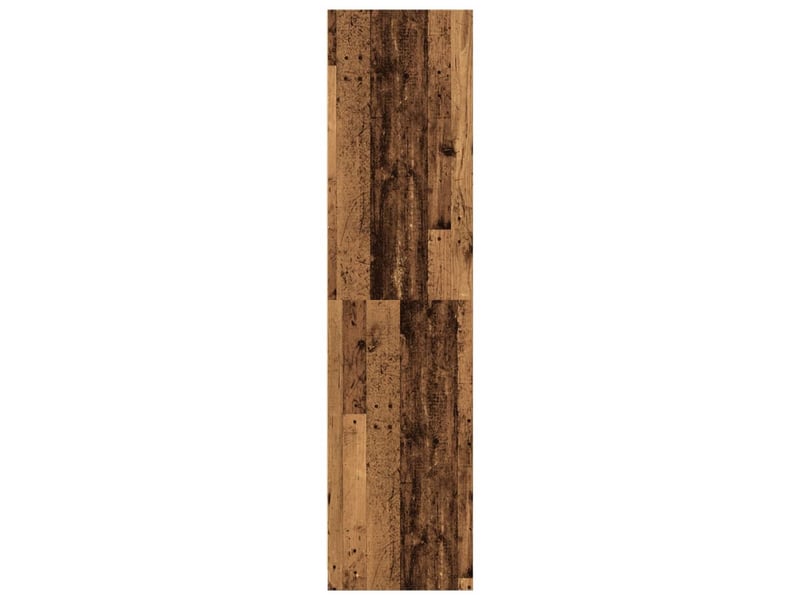  Garde-robe, armoire de rangement vieux bois 30x50x200 cm bois d'ingénierie shl97721  - Conforama E
